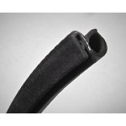 DOOR SEAL - BLACK VELVET FLOCKING FURFLEX