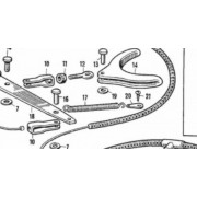 MASERATI 3500 GHIBLI HAND BRAKE ORIGINAL RETURN SPRING