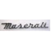 MASERATI SCRIPT BADGE