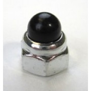 CAM COVER NUT - ACORN NUT (BLACK TOP)