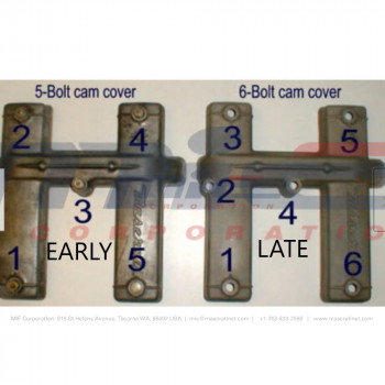 Maserati / Merak SS / Junta de la tapa de la culata Maserati / Merak SS / Junta de la tapa de la culata