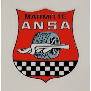 FERRARI LAMBORGHINI MASERATI ANSA MARMITTE EXHAUST STICKER