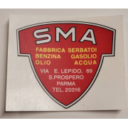 FUEL TANK DECAL - SMA