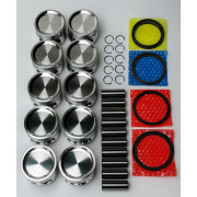 V8 - PISTONS &amp;amp;amp; RINGS SET (OVERSIZED) - SHAMAL (AM339)