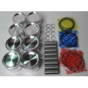 V8 - PISTONS &amp;amp; RINGS SET (OVERSIZED) - SHAMAL (AM339)