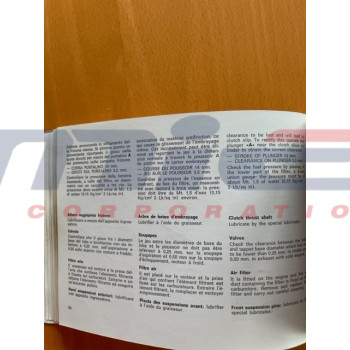 ORIGINAL OWNER'S MANUAL KHAMSIN ORIGINAL OWNER'S MANUAL KHAMSIN