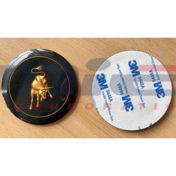 LAMBORGHINI STEERING WHEEL BADGE 350 400 MIURA COUNTACH JARAMA ISLERO ESPADA 004301790 LAMBORGHINI STEERING WHEEL BADGE 350 400 MIURA COUNTACH JARAMA ISLERO ESPADA 004301790