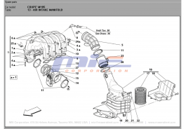 T-13 - air intake manifold