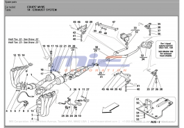 T-14 - exhaust system