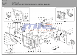 T-24 - pedals and electronic accelerator control -not for gd-
