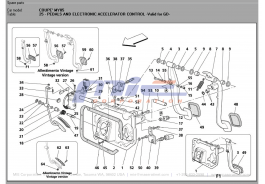 T-25 - pedals and electronic accelerator control -valid for gd-