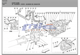 T-28 - gearbox - cover - gearbox oil radiator