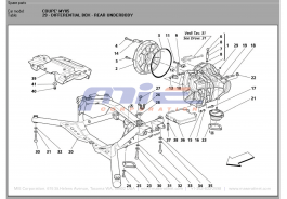 T-29 - differential box - rear underbody