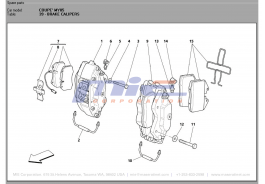 T-39 - brake calipers