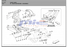 T-47 - rear suspension - wishbones