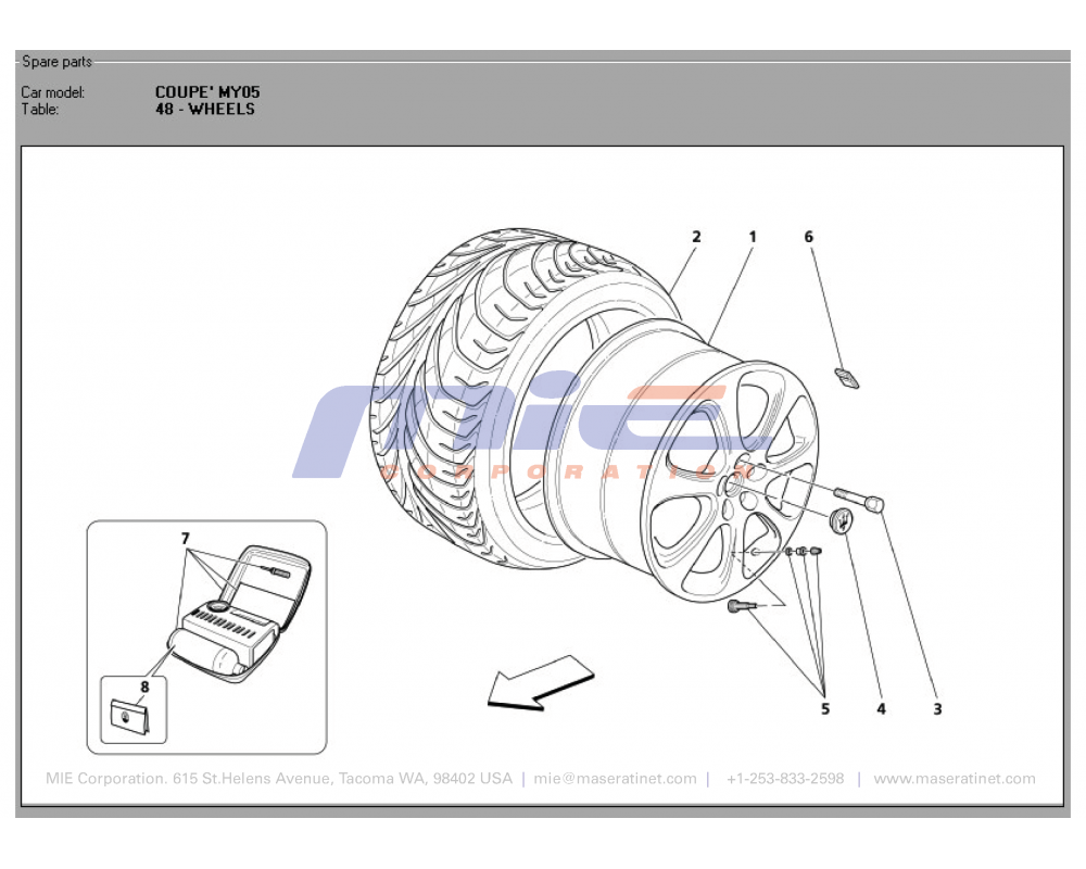 Maserati / 3200 GT / T-48 - wheels