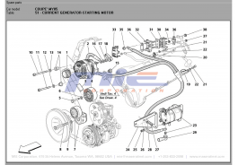T-51 - current generator-starting motor