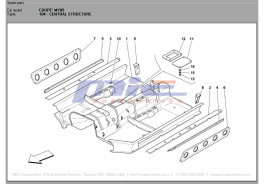 T-104 - central structure