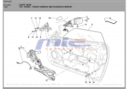 T-118 - doors - power window and rearwiew mirror