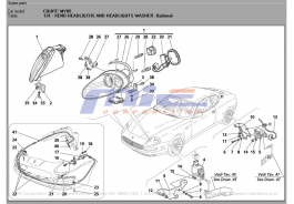T-131 - xeno headligths and headlights washer -optional-
