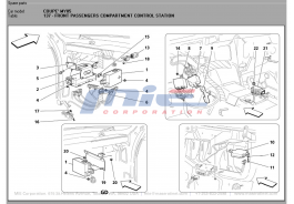 T-137 - front passengers compartment control station