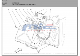 T-138 - passengers side control units