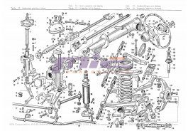 T-13 - front suspension and steering
