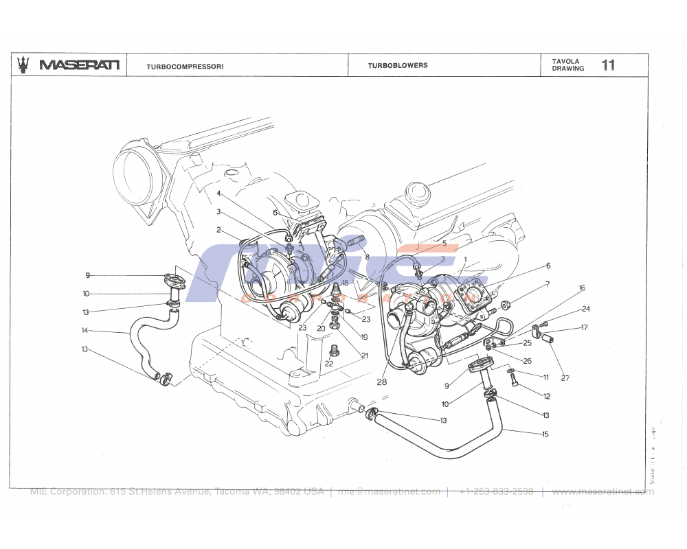 Maserati / Biturbo 2000 / T-11 - turboblowers