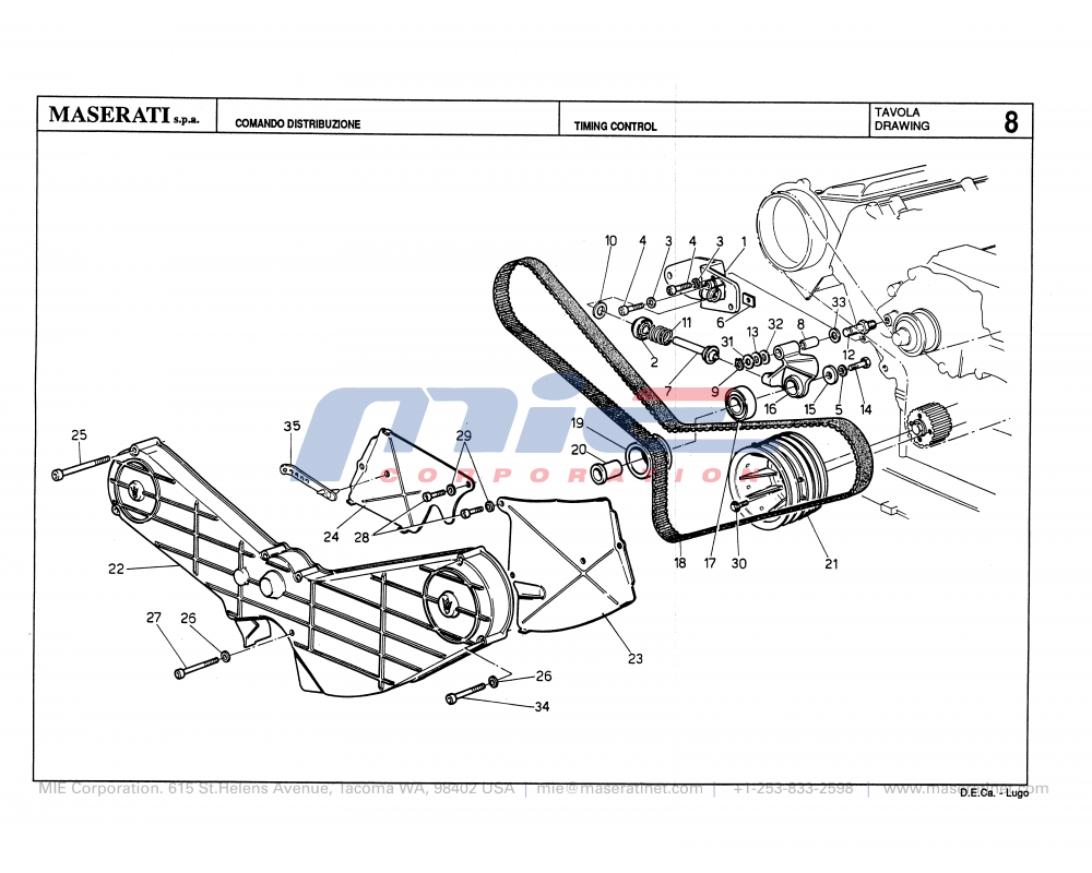 Maserati / Biturbo 228 / T-08 - timing control