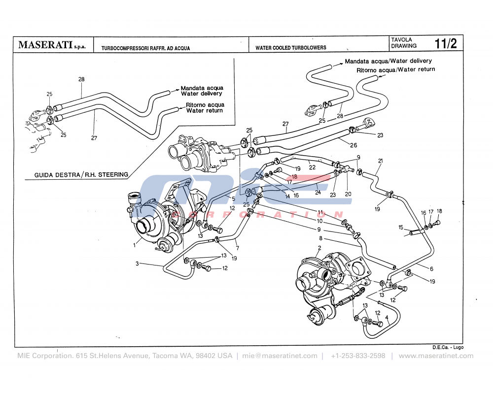 Maserati / Biturbo 228 / T-11_2 - water cooled turboblowers