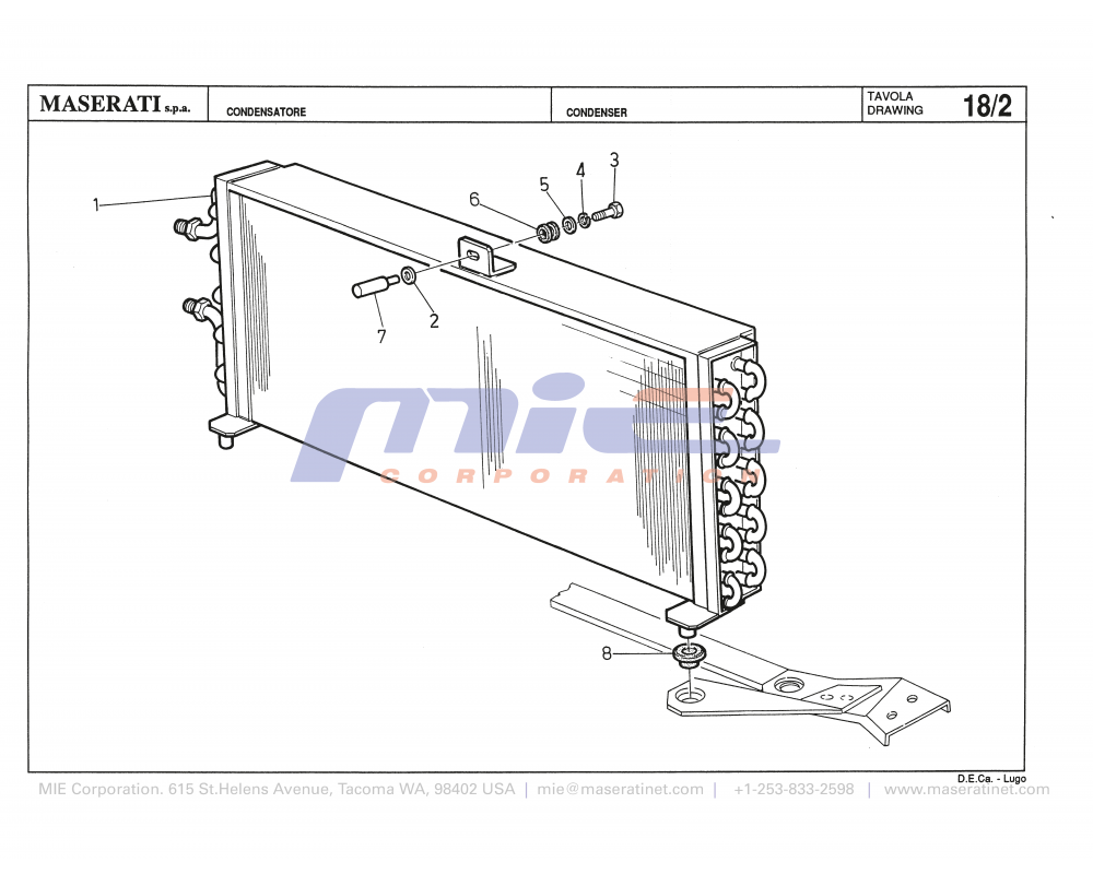 Maserati / Biturbo 228 / T-18_2 - condenser
