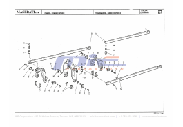 Т-27 - transmission inside controls