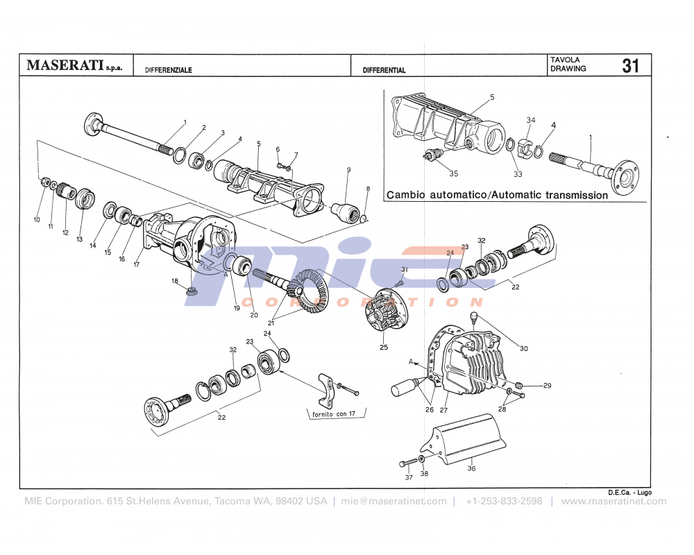 Maserati / Biturbo 228 / T-31 - differential