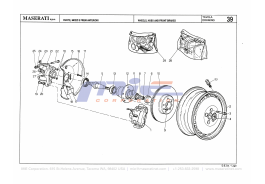 T-39 - wheels, hubs and front brakes