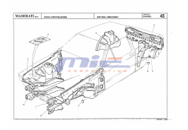 T-45 - body shell inner panels