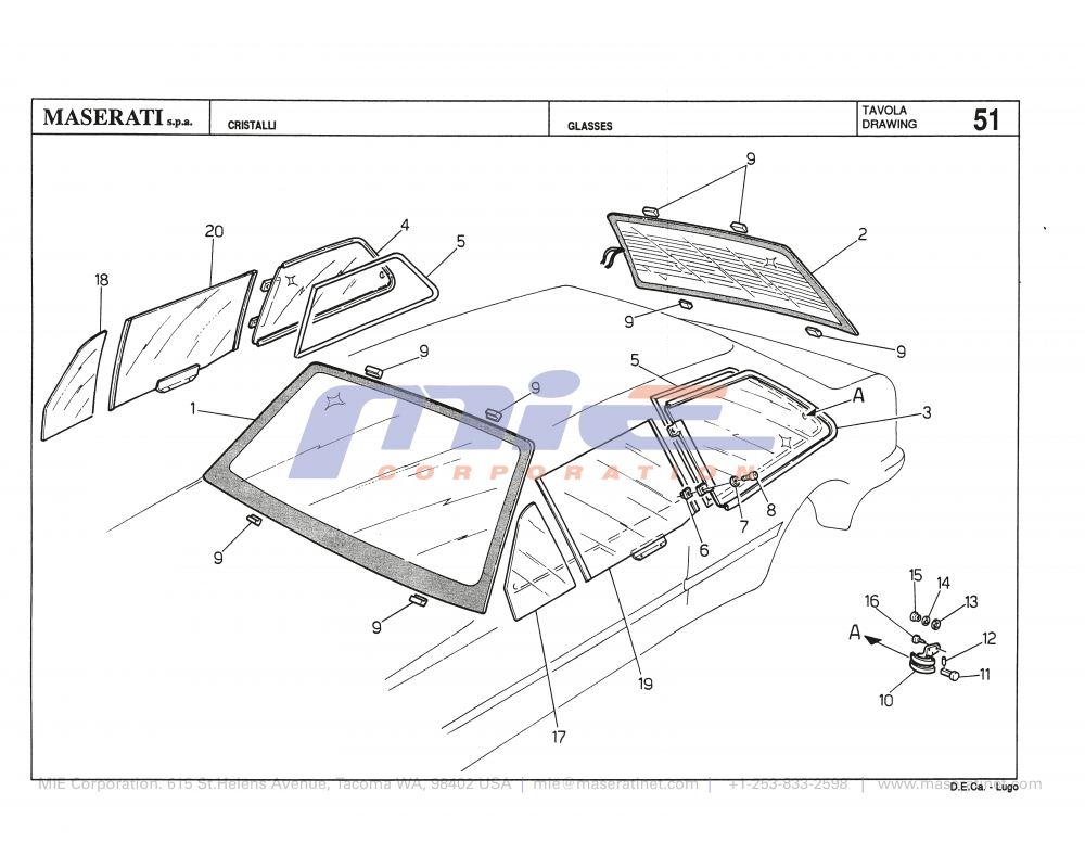 Maserati / Biturbo 228 / T-51 - glasses