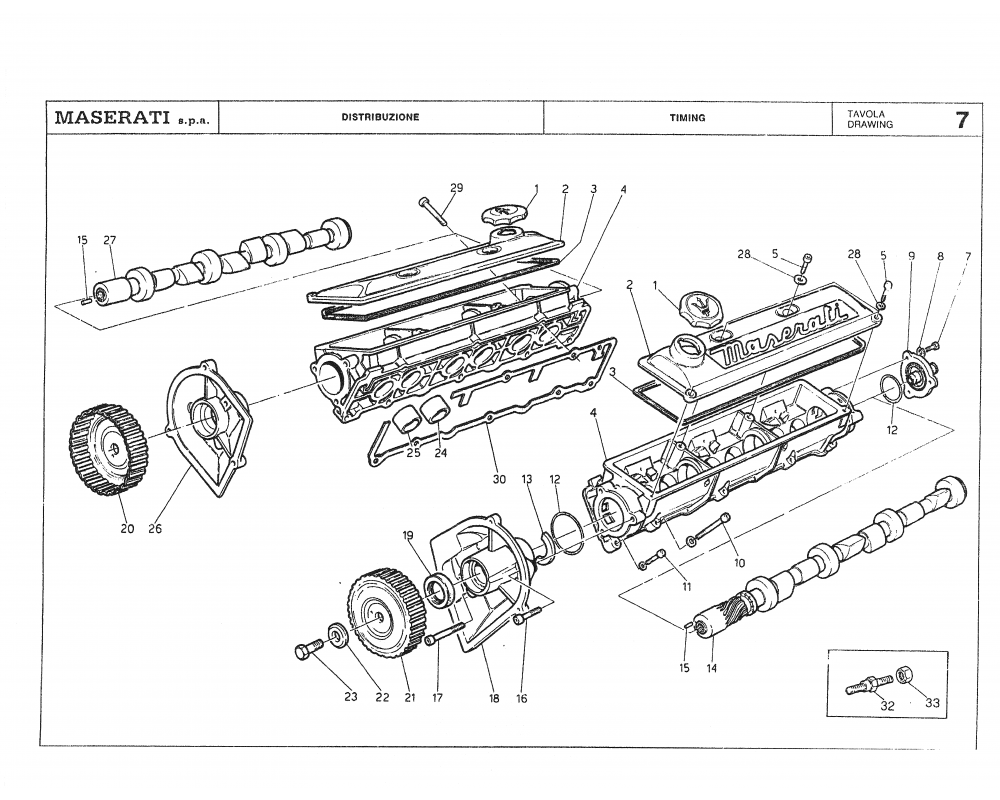 Maserati / Biturbo Coupe / T-07 - timing