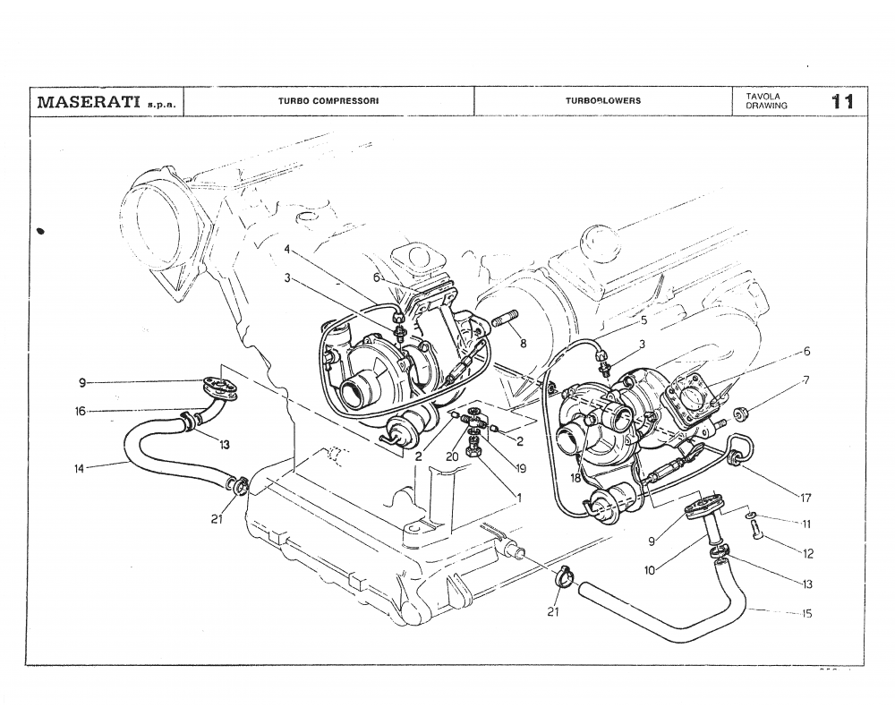 Maserati / Biturbo Coupe / T-11 - turboblowers