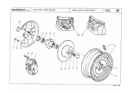 T-38 - wheels, hubs and front brakes