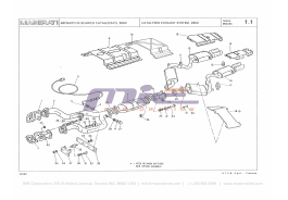 T-01_1 - catalyzed exhaust system, 2800