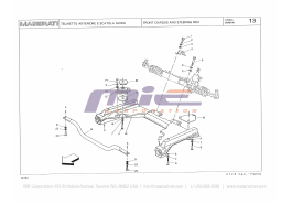 T-13 - front chassis and steering box