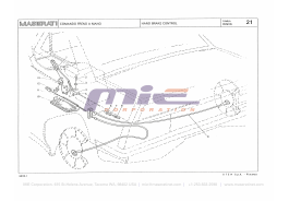 T-21 - hand brake control