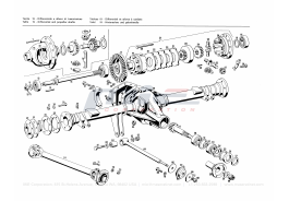 T-19 - differential and propeller shafts