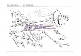T-18 - steering parts and pedals