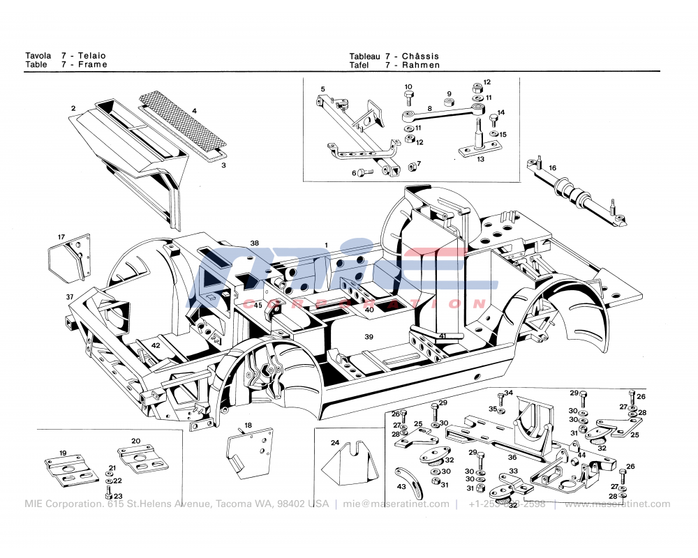 Maserati / Merak SS / T-07 - frame