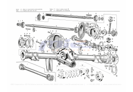 T-17 - propeller shaft and rear axle