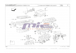 T-01 - cylinder head grommets and gaskets