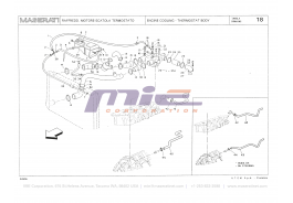 T-18 - engine cooling - thermostat body
