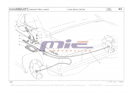 T-43 - hand brake control