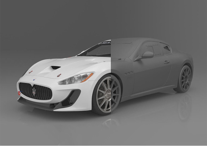 3D Printing and Restoration of Spare Parts for Vintage Maserati